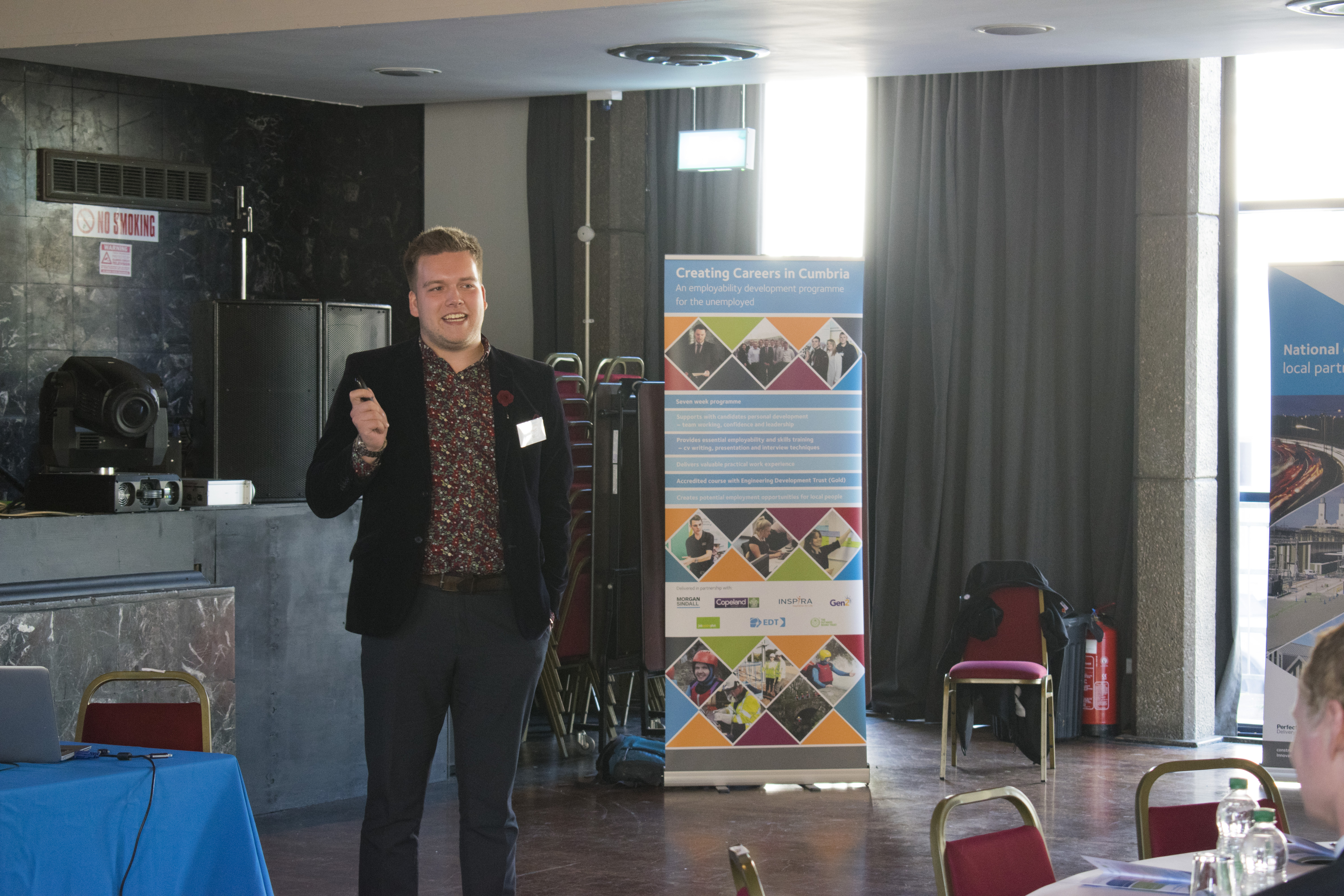 Liam wows during work placement scheme