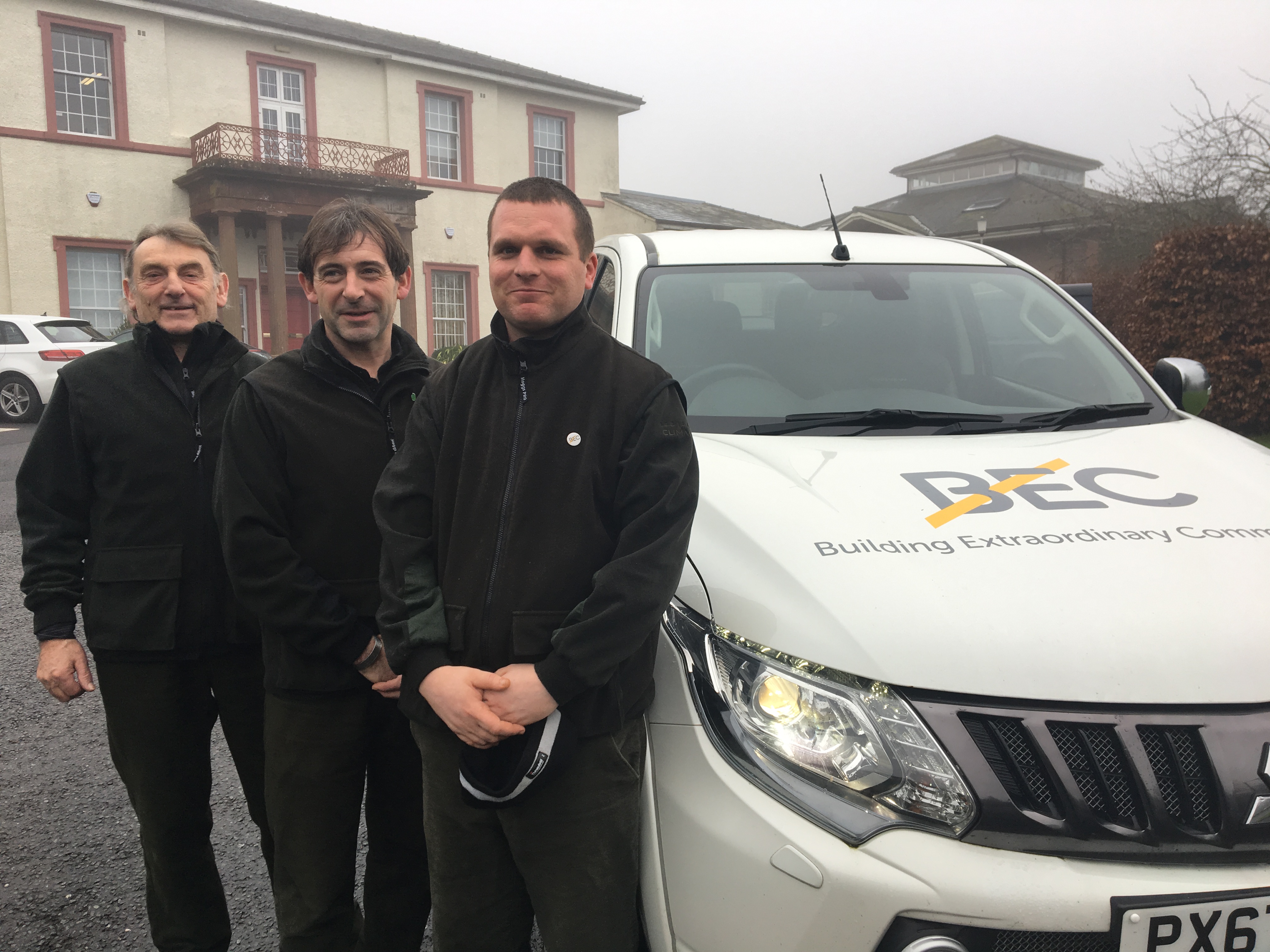 BEC celebrates one year of Grounds Maintenance team
